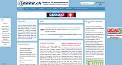 Desktop Screenshot of 2222.ch